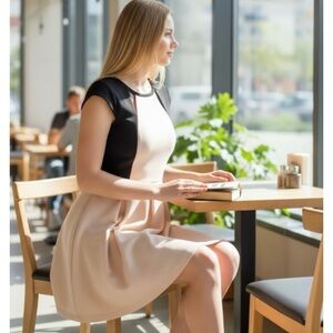 Dorothy Perkins Vestido Dress Pink/Rosa & Black Size 14